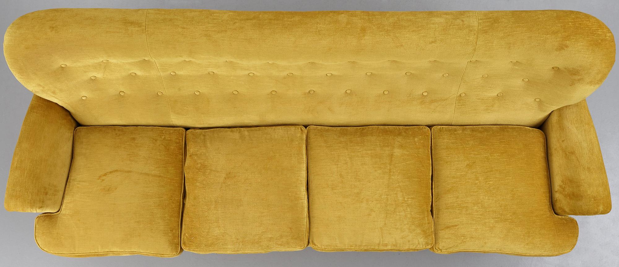 Josef Frank, soffa, modell 568, Firma Svenskt Tenn 1940-50-tal.