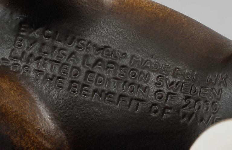 FIGURIN, stengods, Lisa Larson, Nordiska Kompaniet, 1975-1981.