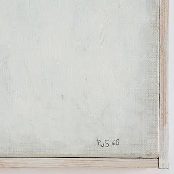 Philip von Schantz, oil on canvas. Signed and dated -68.