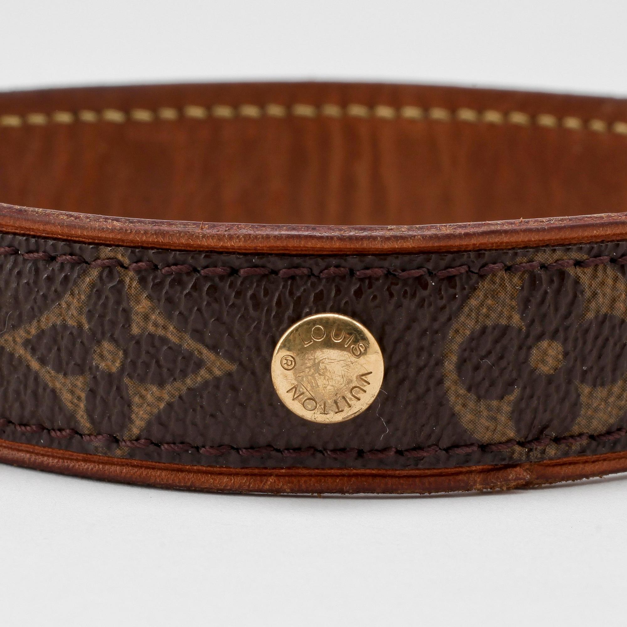 LOUIS VUITTON, hundcollier, "Baxter Dog Collar".