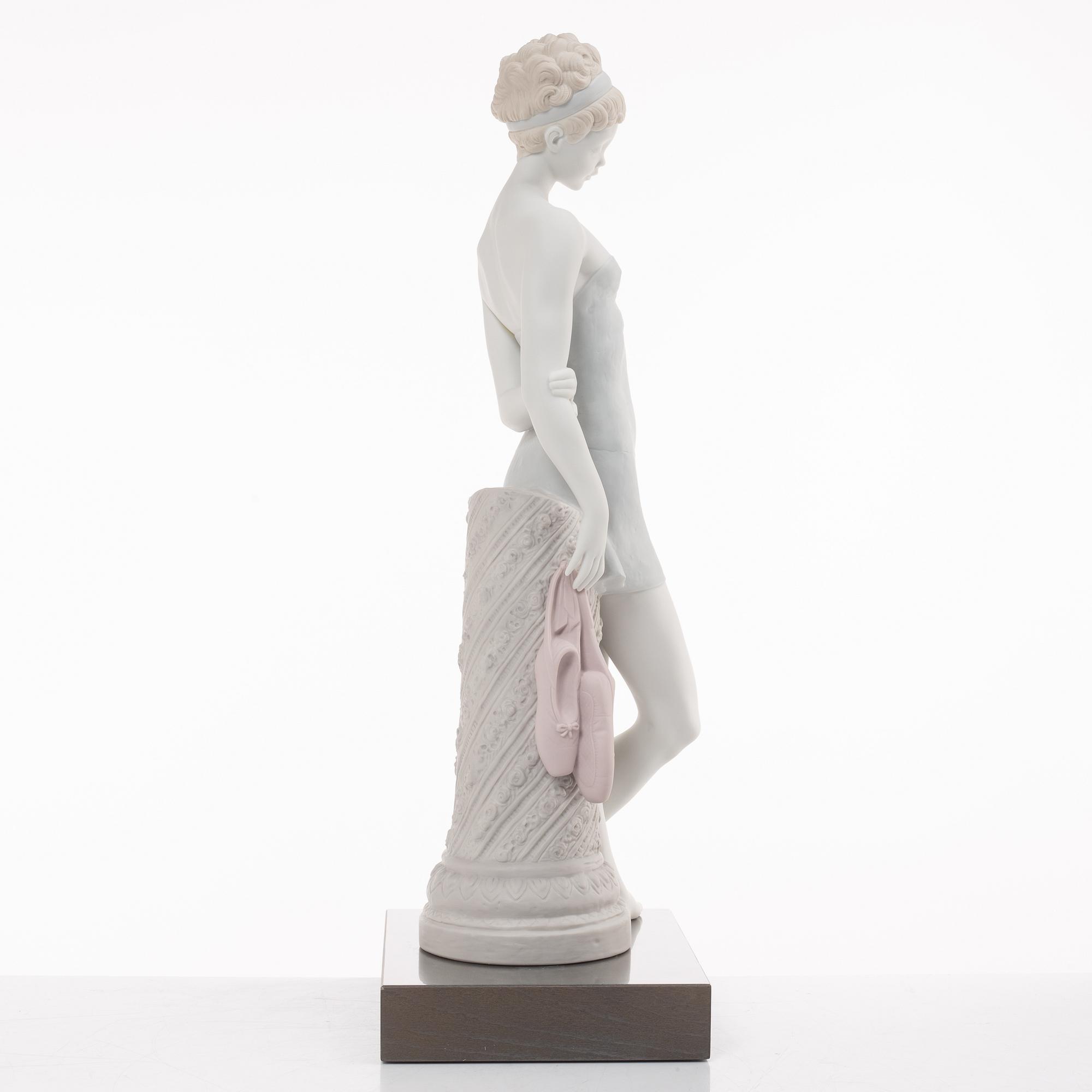 Lladró, figurines, 2 pcs, José Puché, "Dreams of Ballerina" and José Luís Alvarez, "Mysterious Ballerina", Spain.