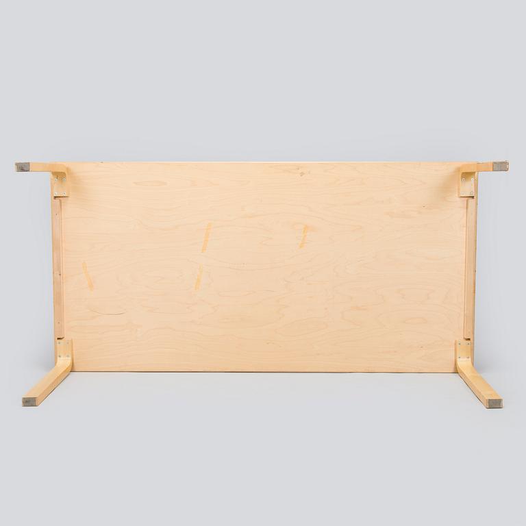 Alvar Aalto, dining table / conference table, model E86 for Artek 1999.