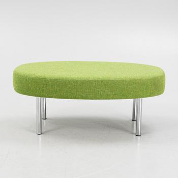 A 'Orgy' sofa with pouf by Karim Rashid for Offecct.