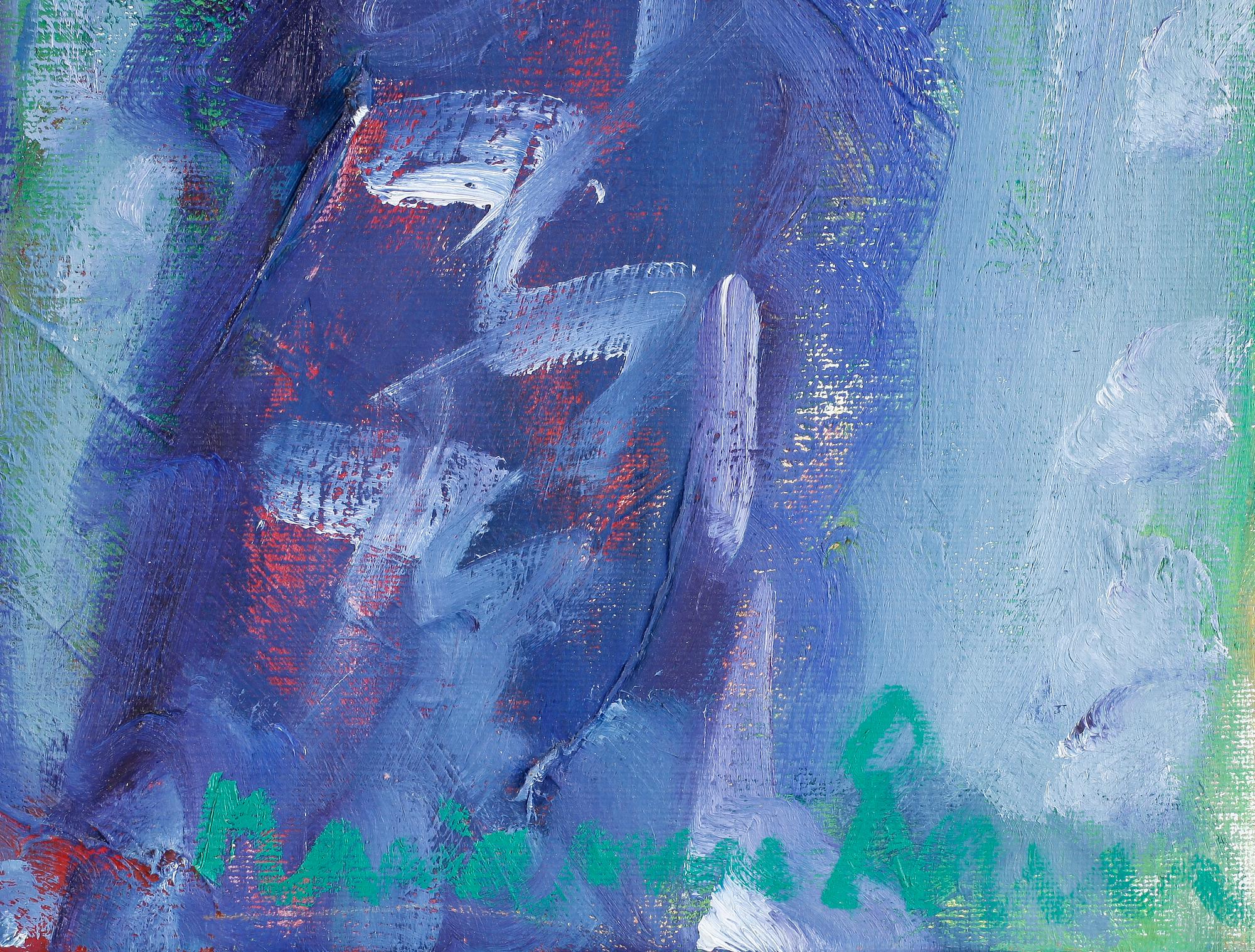 MARIANNE ÅGREN, olja på duk, sign.