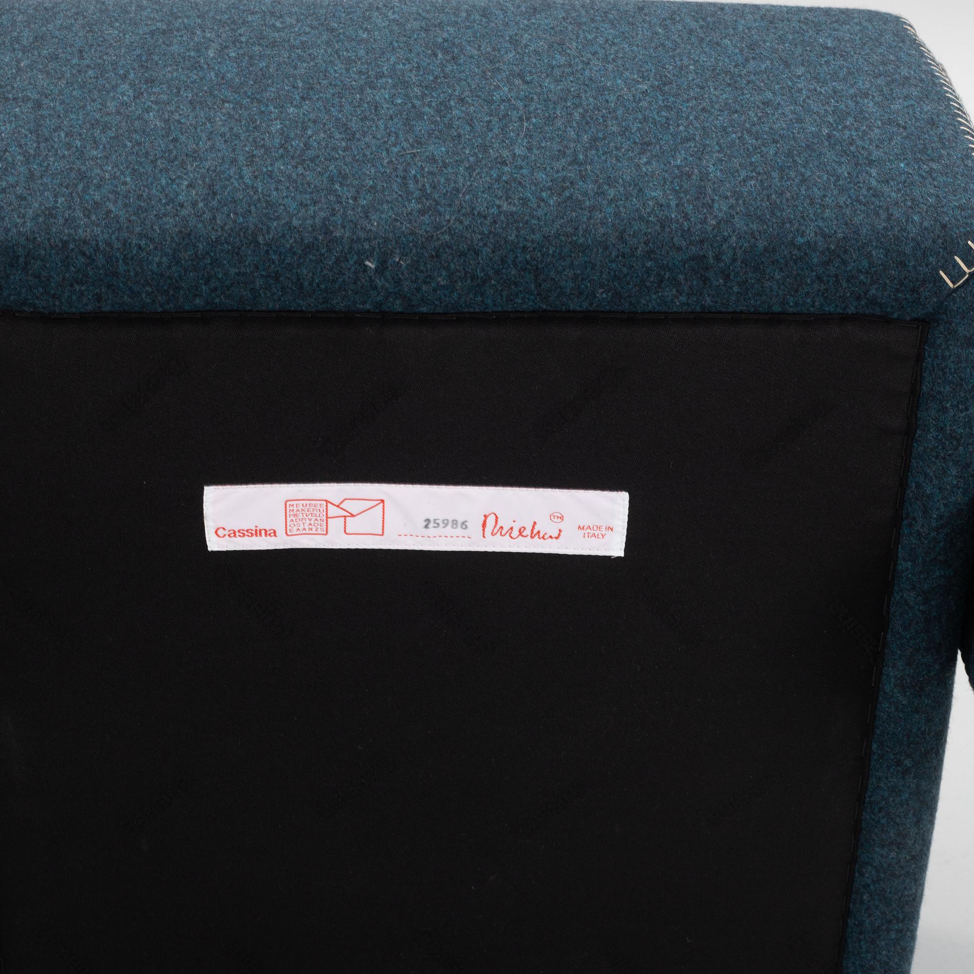 Gerrit Rietveld, fåtöljer, ett par, "Utrecht", Cassina.