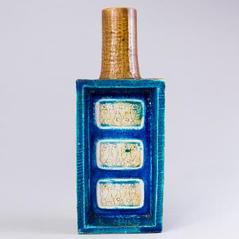 ALDO LONDI, A ceramic art bottle, Bitossi, Italy 1961.