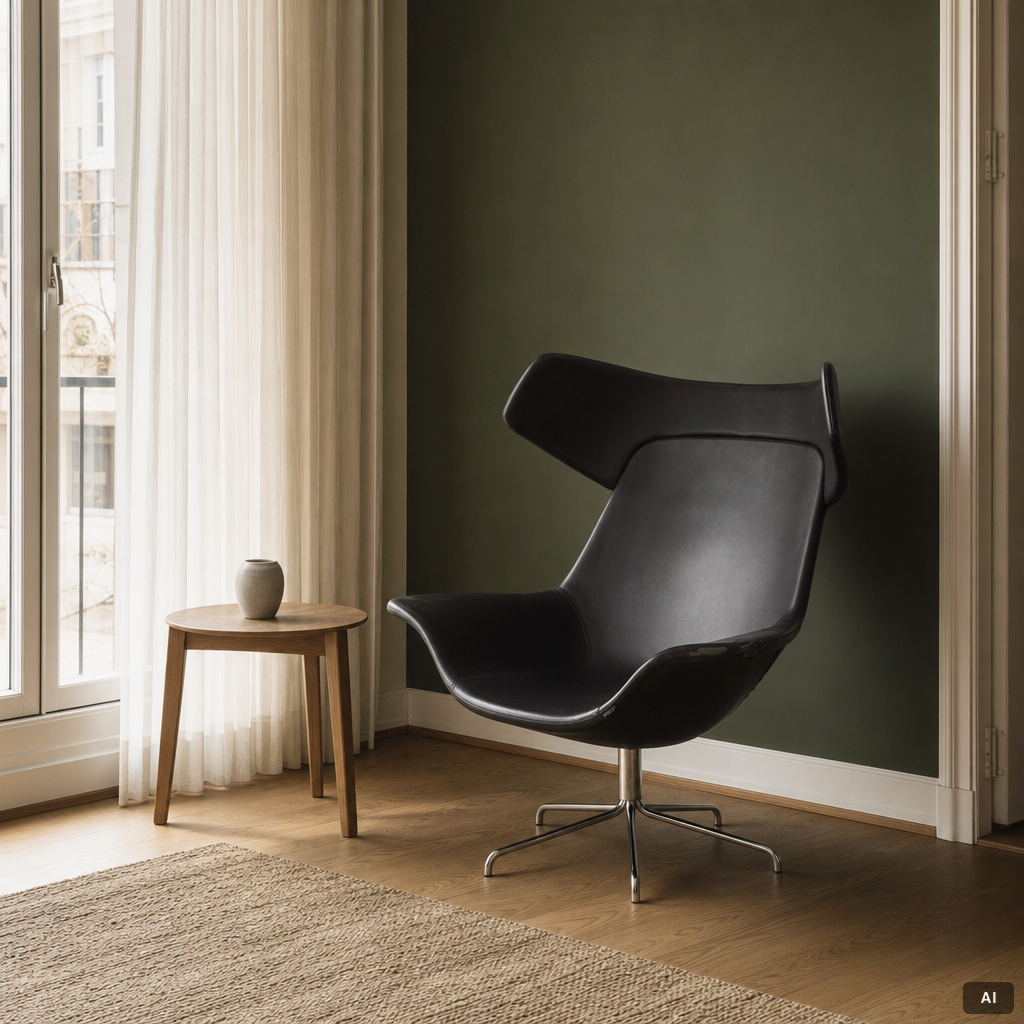 Michael Sodeau, fåtölj, "Oyster High", Offecct, 2000-tal.
