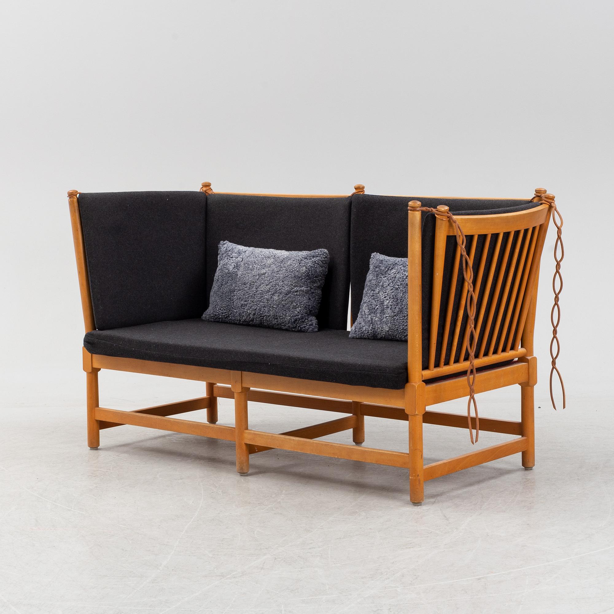 Børge Mogensen, soffa, "Tremme", Fritz Hansen, Danmark.