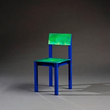 Fredrik Paulsen, stol, unik, "Chair One Open Air, Night Swimming", JOY, 2024.