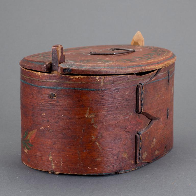 SVEPASK, allmoge. Hälsingland, märkt 1868.