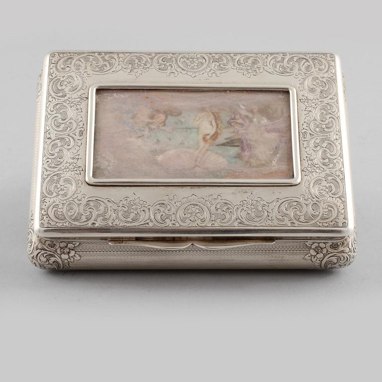 SKRIN, sterlingsilver, Anton Kolar & Söhne, Wien, Österrike, omkring 1900-talets mitt. Vikt 310 g.