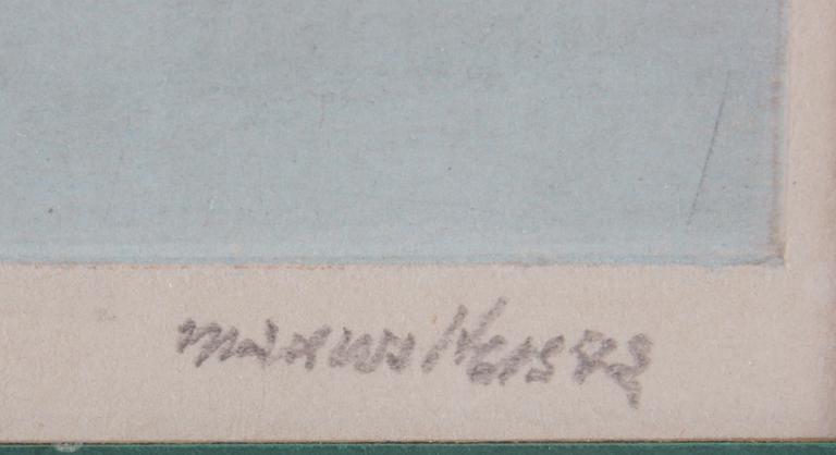 SVANBERG, MAX WALTER, torrnålsgravyr, sign o dat 1972, numr 45/100.