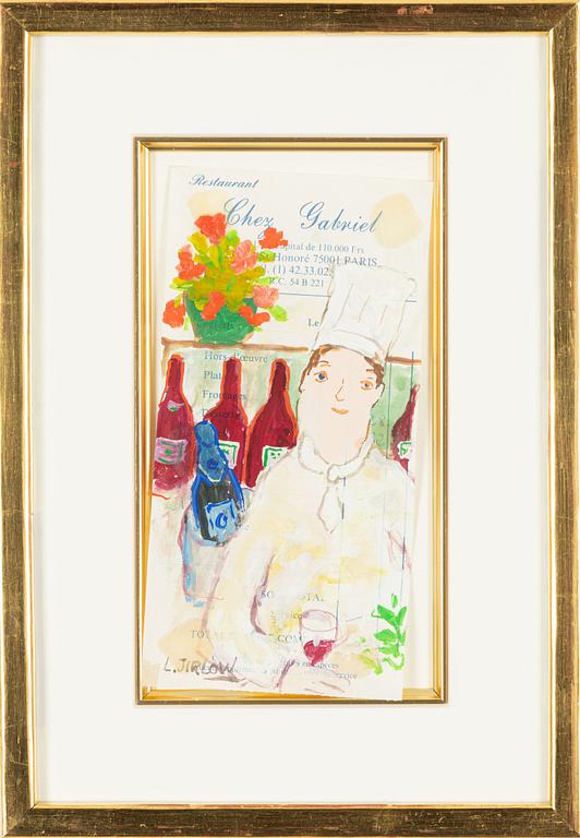Lennart Jirlow, "Restaurant Chez Gabriel".