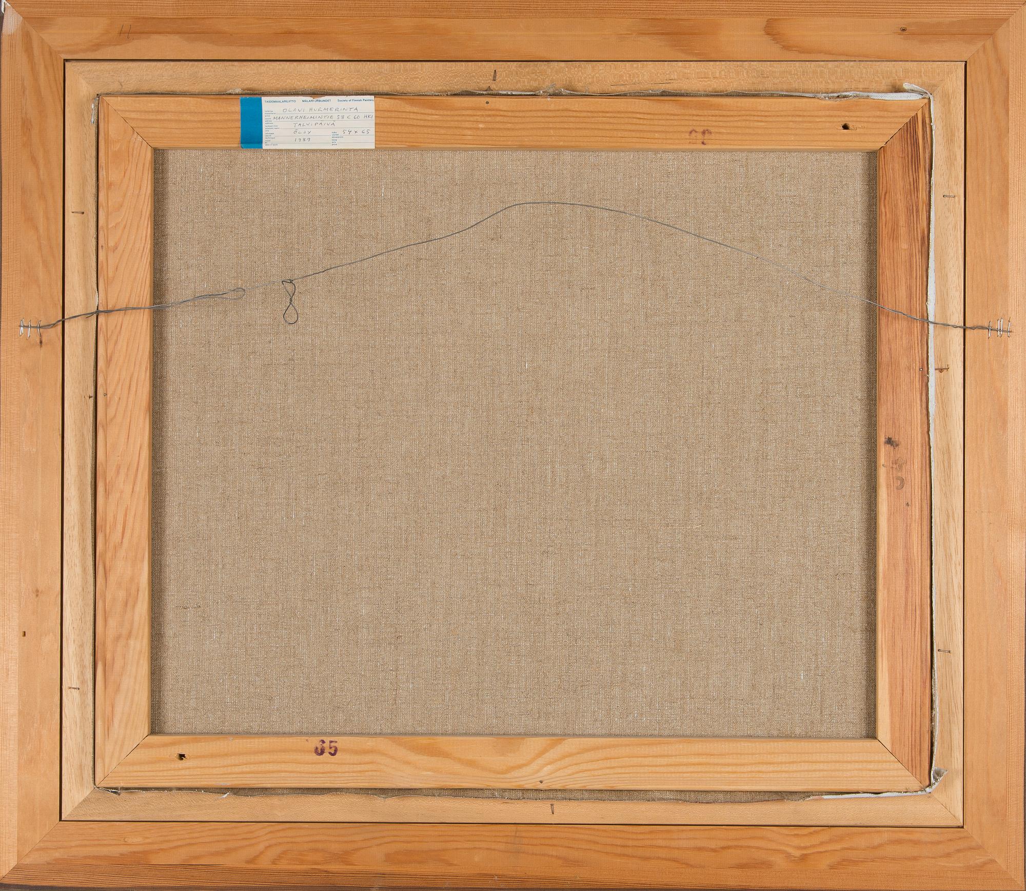 Olavi Hurmerinta, 'Winter day'.