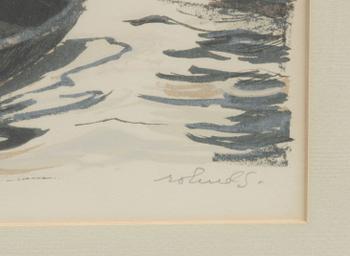 Roland Svensson, "Upper pool Thames".