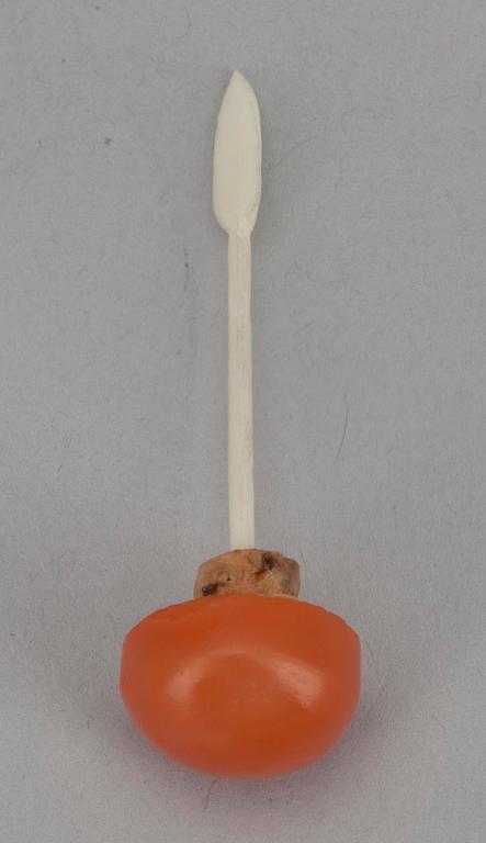 SNUSFLASKA, porslin, Kina 1800-talets slut.