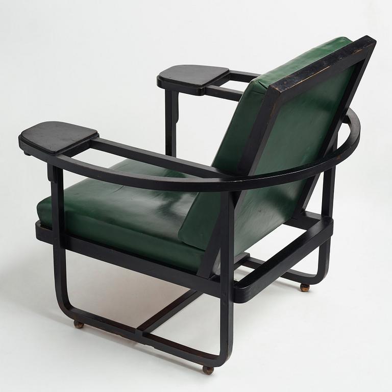 Carl Bergsten, an armchair, by Gemla Leksaksfabrik Diö, for the exhibition in Norrköping Sweden 1906.