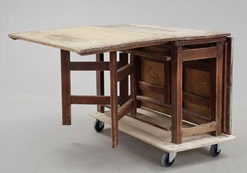 SLAGBORD, 1800-talets början.
