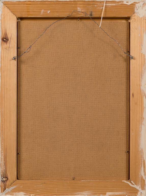 WIKING FORSSTRÖM, oil on board, signed and dated 1977.