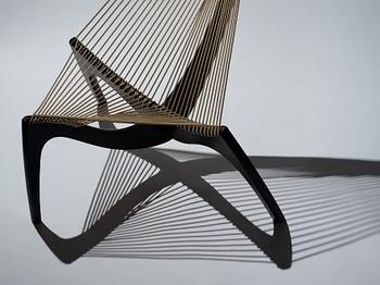 Jørgen Høvelskov, a "The Harp Chair", Christensen & Larsen, Denmark, 1970-80's.