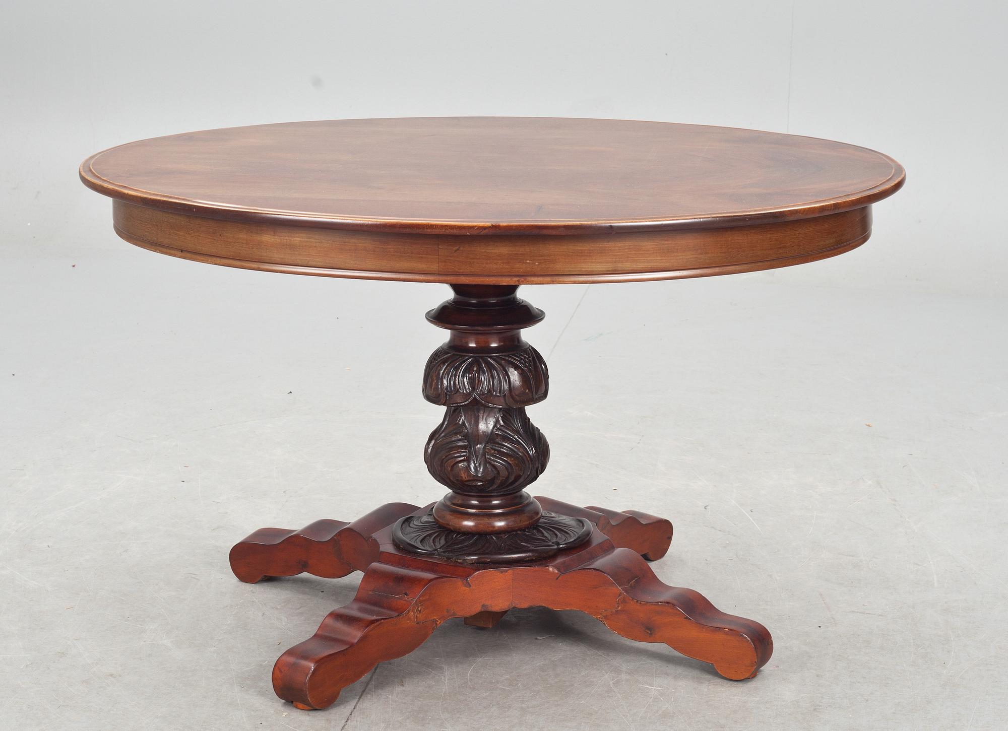 DIVANBORD. Senempire, 1800-talets andra hälft.