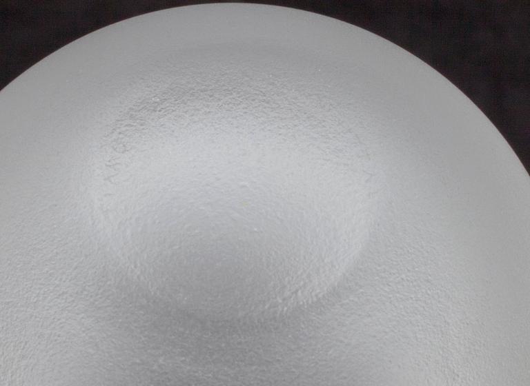 SKULPTUR, glas, "Jättens pärla" signerad Timo Sarpaneva, Iittala, 1900-talets senare hälft.