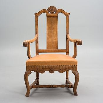 STOL, senbarock 1700-talets mitt.