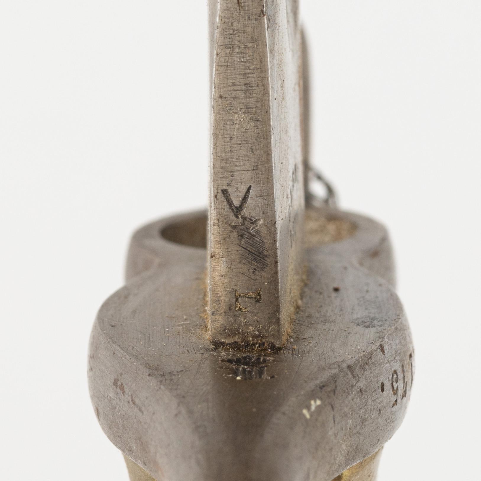 Bajonett, tysk, m/1871, Clemens & Jung, Weyersberg, med balja.