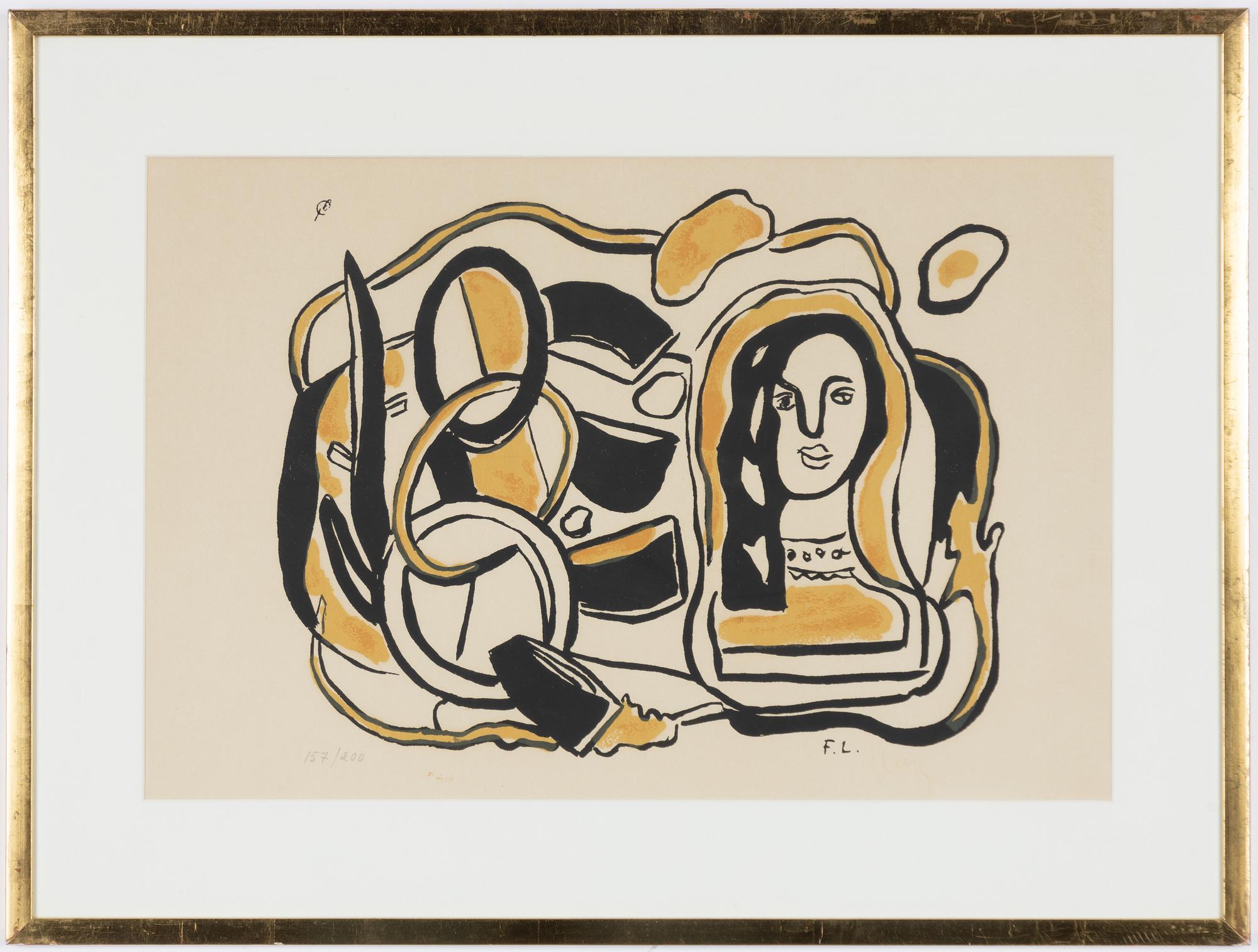 Fernand Léger, after, From the series "Album of 10 serigraphs".