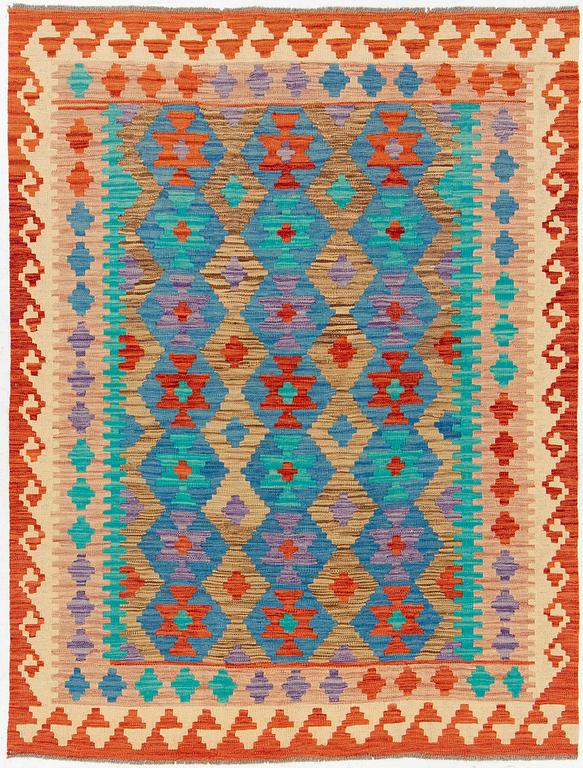 Rug, kilim, 196 x 150 cm.