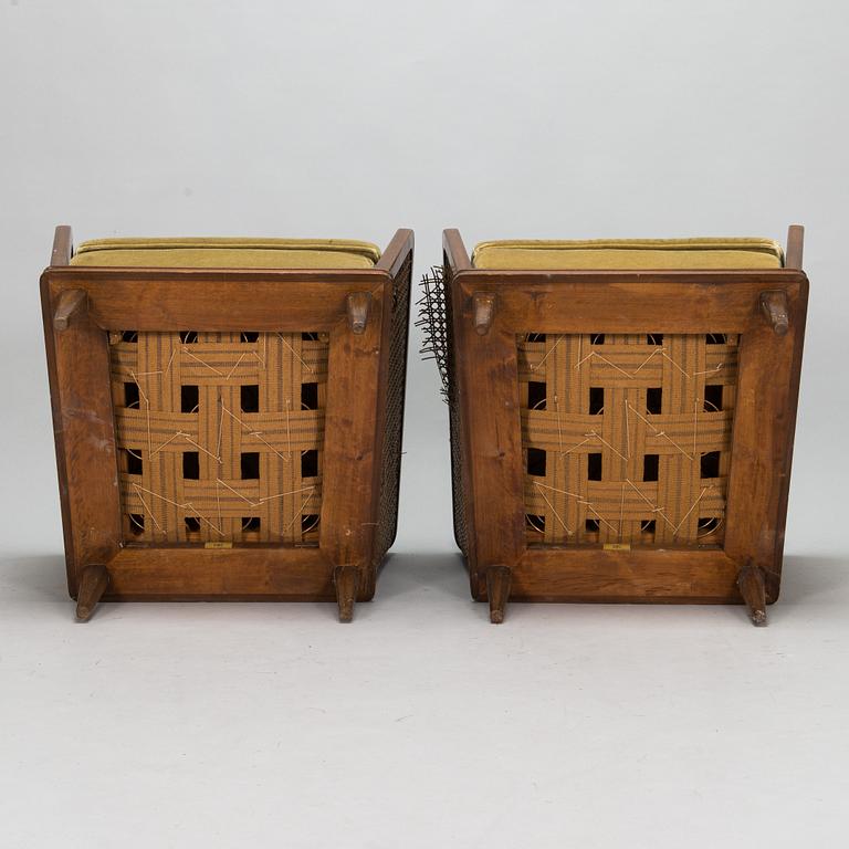 Fåtöljer, ett par, Paul Boman, Finland 1930-tal.