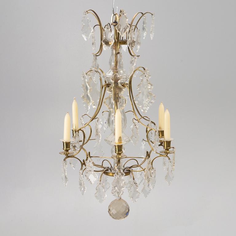 A Baroque style chandelier, first half of the 20th Century.