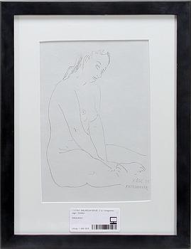 WILHELM KÅGE, 2 st, rotogravyr, sign i trycket.