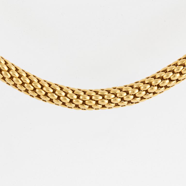 FOPE, 18K gold necklace, Italian.
