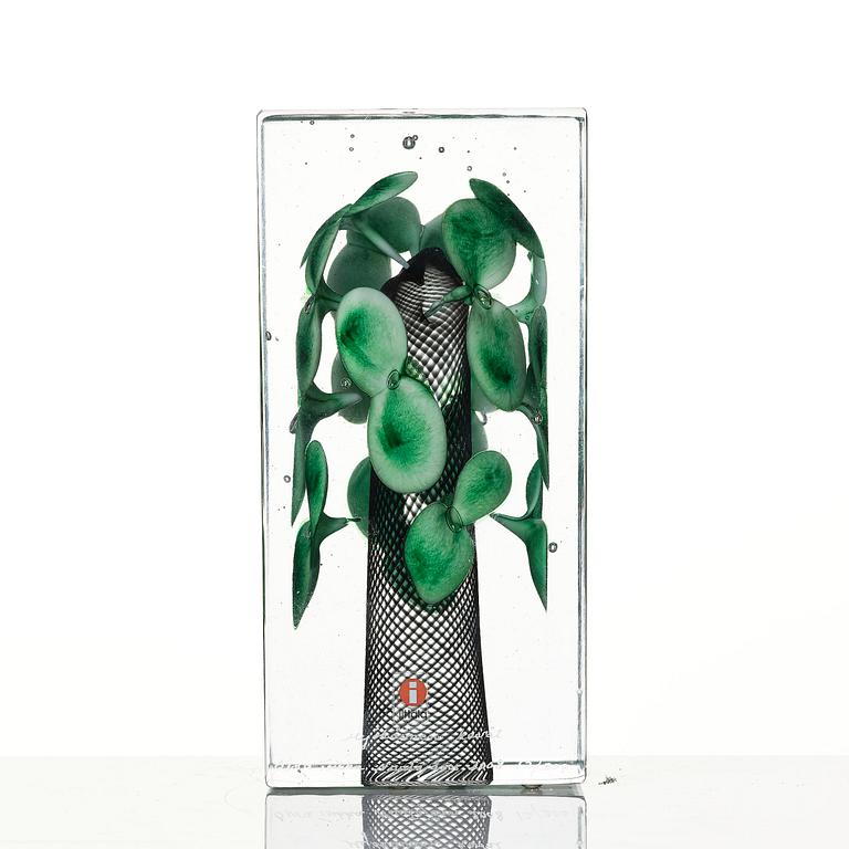 Oiva Toikka, a "Myöhäinen kevät" (Late Spring) glass sculpture, Nuutajärvi, Notsjö, 2008 for Iittala, Finland, ed 12/200.
