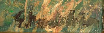 Gerhard Nordström,  oil on panel, signed.