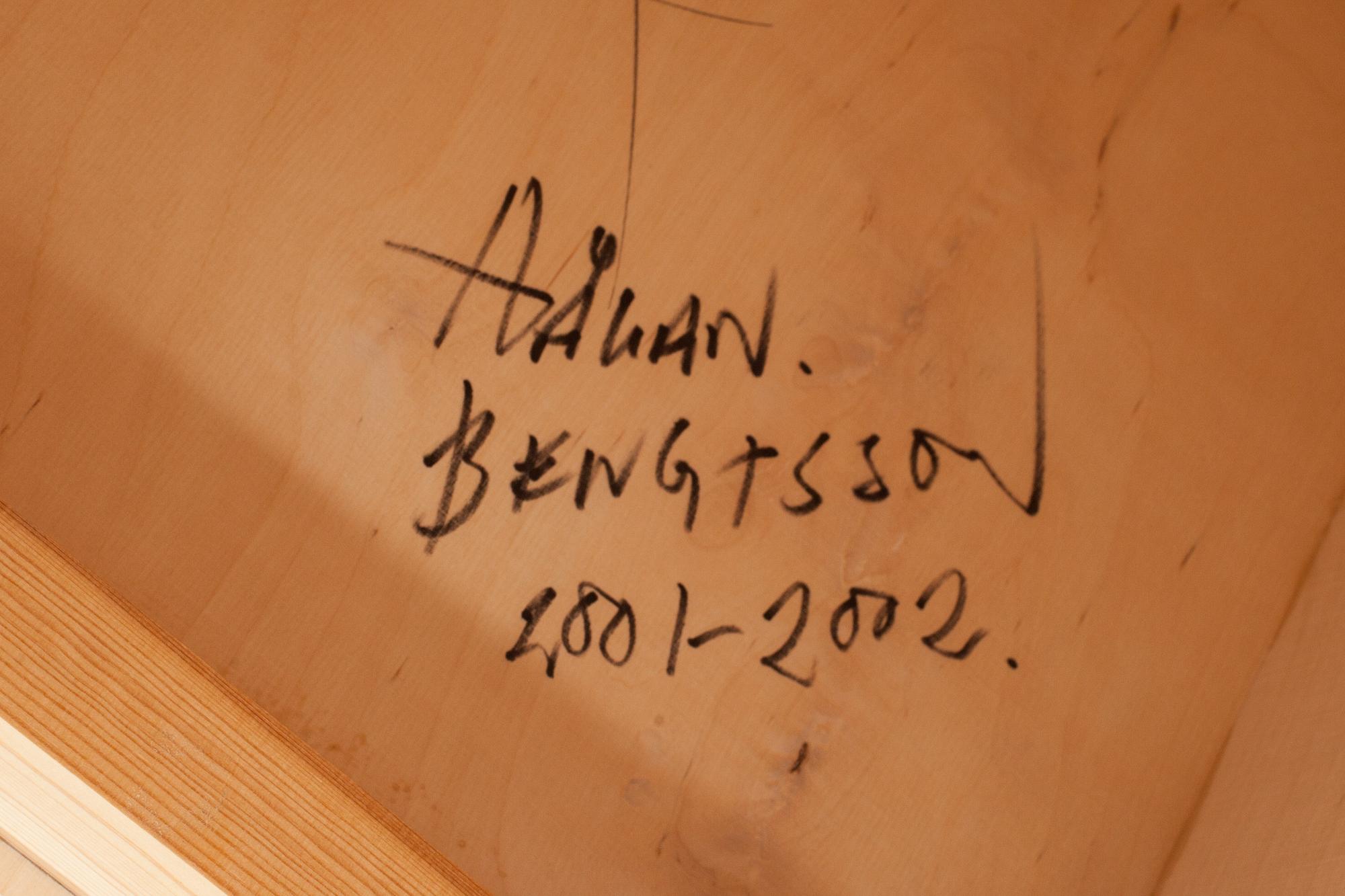HÅKAN BENGTSSON, skulptur, signerad och daterad 2001-2002.