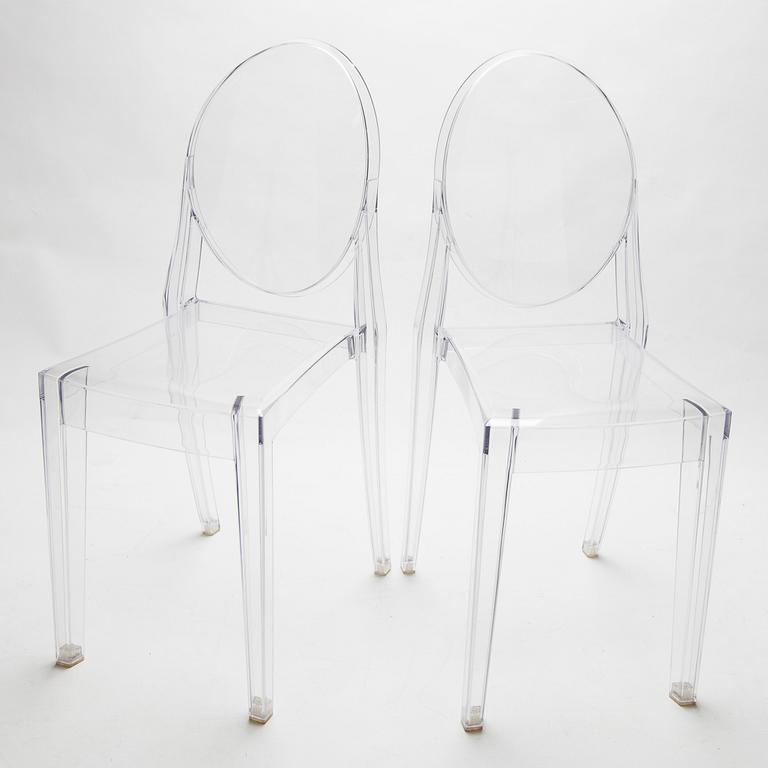 STOLAR, ett par, "Victoria Ghost", Philippe Starck, Kartell.
