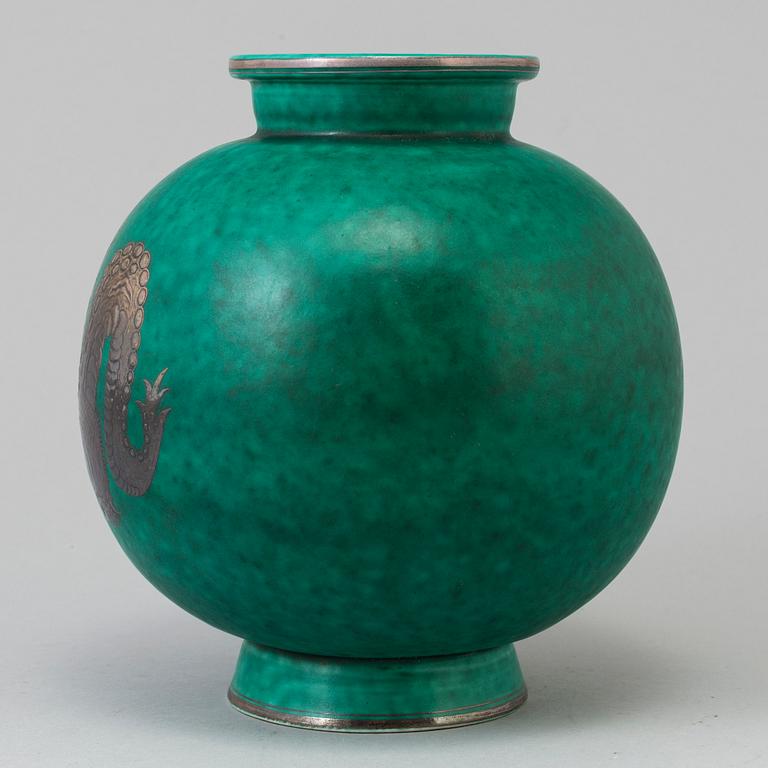 WILHELM KÅGE, vas, stengods,"Argenta", Gustavsberg 1943.