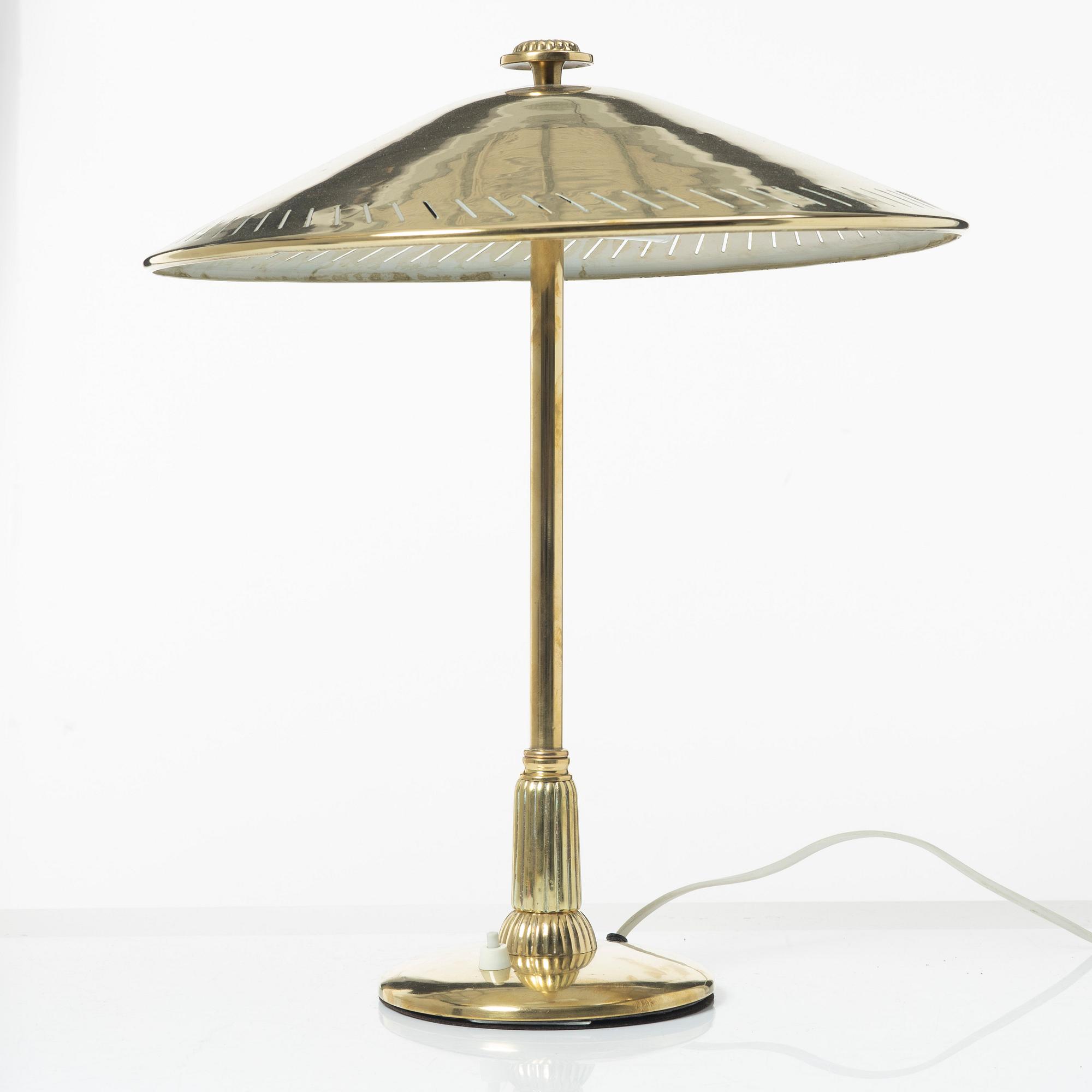 A table lamp, Swedish Modern, mid-20th century.