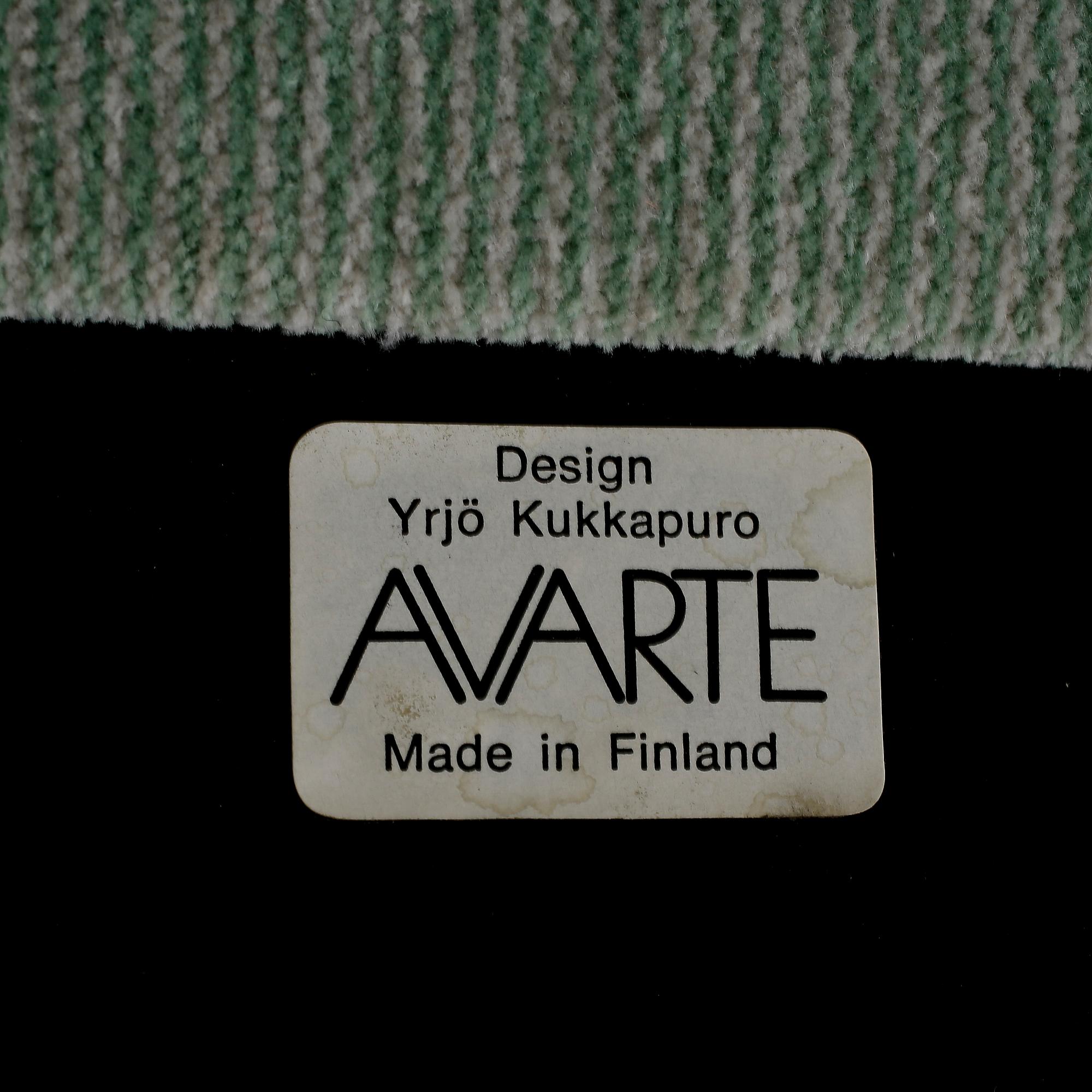 KARMSTOLAR, ett par, Kukkapuro, Avarte, 1900-tal.