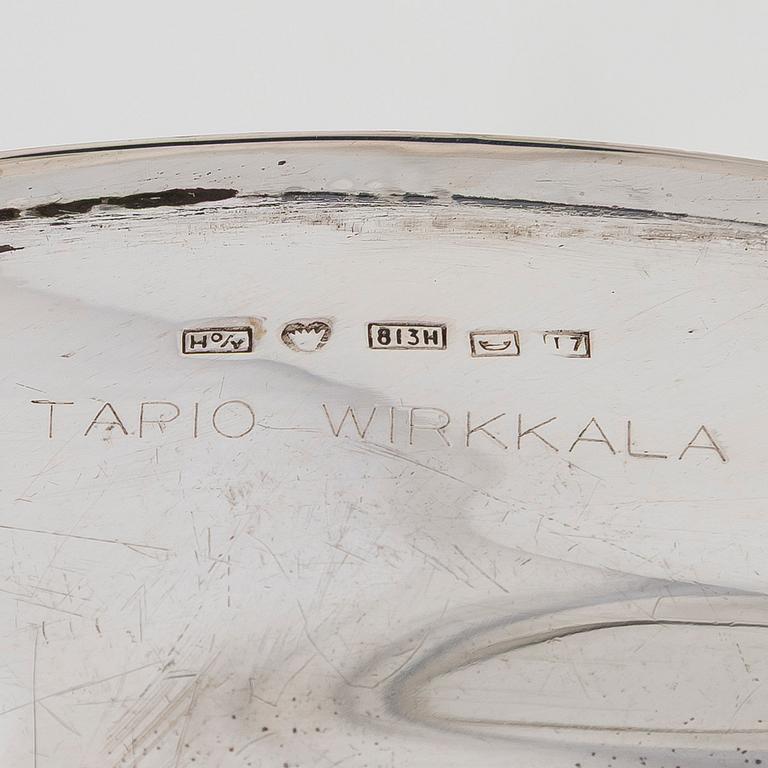 Tapio Wirkkala, skålar, 3 st, silver. Kultakeskus, Tavastehus och Hopeatehdas, Helsingfors, 1956-66.
