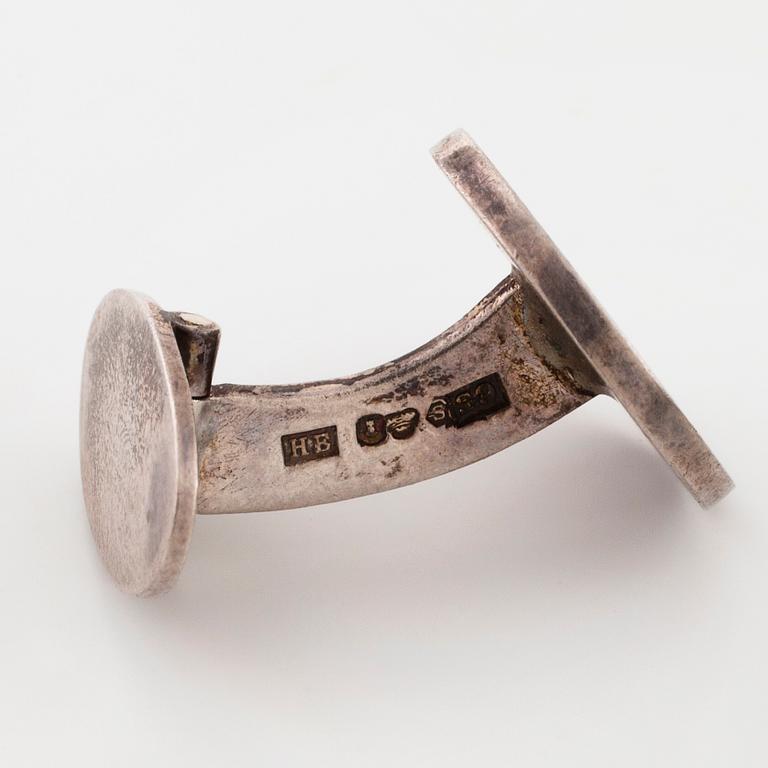 ATELJÉ STIGBERT, Stockholm, 1968, a pair of cufflinks.