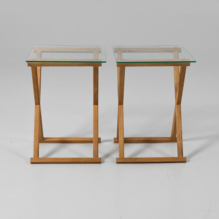 Side table, a pair, 21st century.