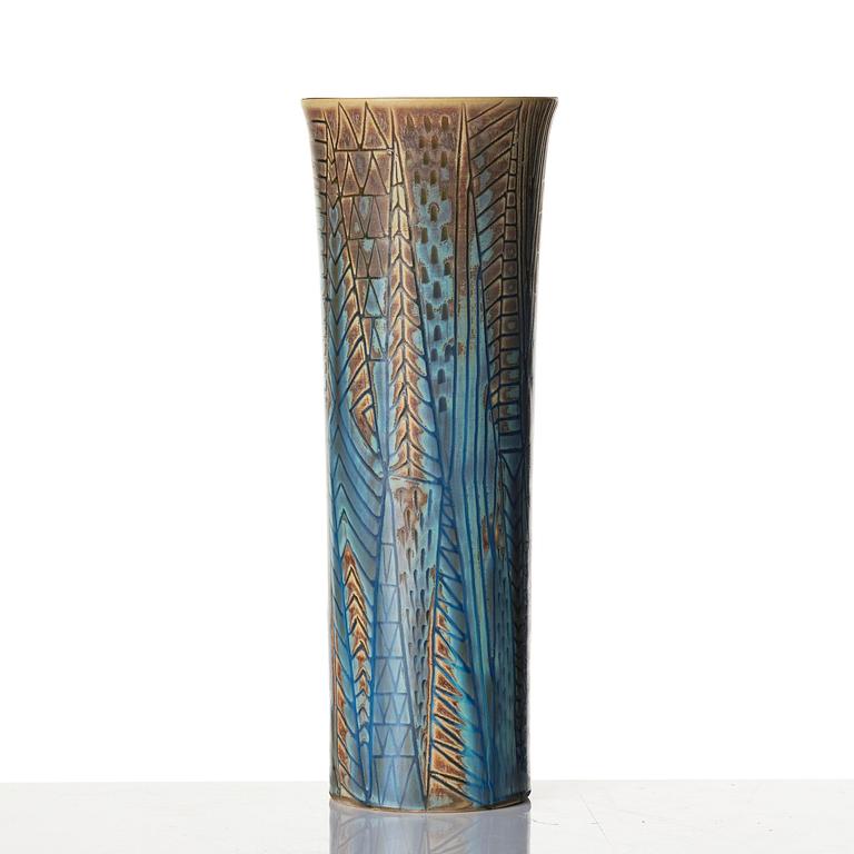 Stig Lindberg, a stoneware vase, Gustavsberg Studio, Sweden ca 1960.