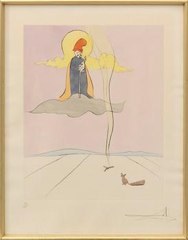 Salvador Dalí, From "Japanese Fairy Tales" 1974.