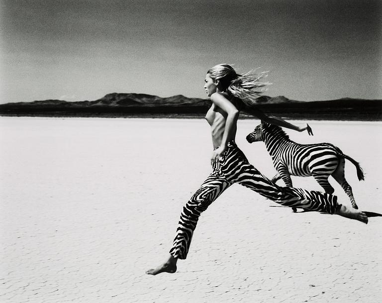 Michel Comte, "Beauty and beast", 1996.