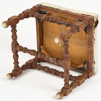 Taburett, Sverige, omkring år 1700, Karolinsk Barock.
