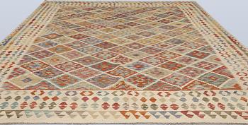 Carpet, Kelim, c. 388 x 309 cm.