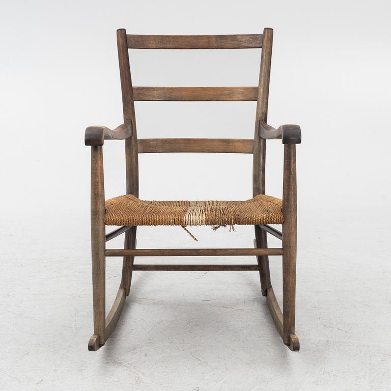 Rocking chair, Gemla, 1930s.